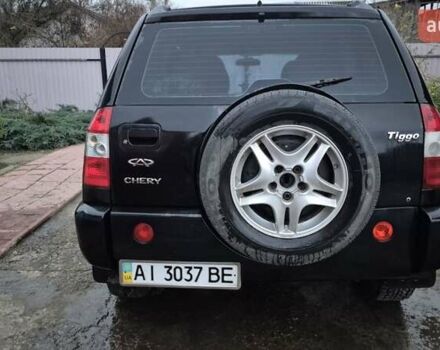 Чорний Чері Тігго, об'ємом двигуна 2 л та пробігом 239 тис. км за 3400 $, фото 6 на Automoto.ua