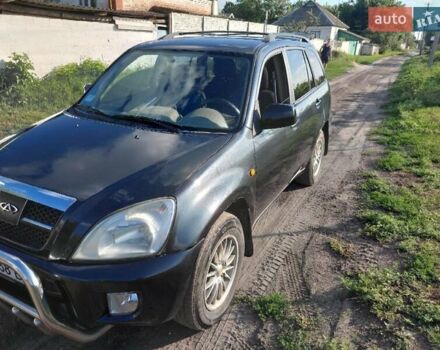 Чорний Чері Тігго, об'ємом двигуна 2 л та пробігом 125 тис. км за 3850 $, фото 6 на Automoto.ua