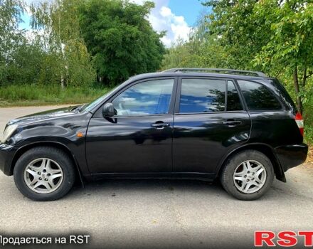 Черный Чери Тигго, объемом двигателя 2 л и пробегом 188 тыс. км за 4300 $, фото 1 на Automoto.ua