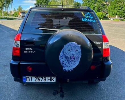 Черный Чери Тигго, объемом двигателя 2 л и пробегом 180 тыс. км за 3750 $, фото 7 на Automoto.ua