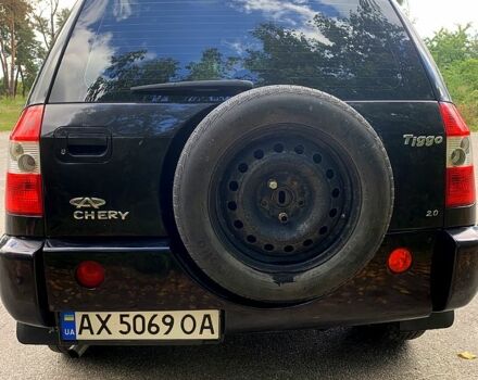 Черный Чери Тигго, объемом двигателя 2 л и пробегом 188 тыс. км за 4300 $, фото 4 на Automoto.ua