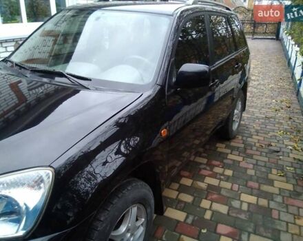 Чорний Чері Тігго, об'ємом двигуна 2 л та пробігом 97 тис. км за 4500 $, фото 1 на Automoto.ua