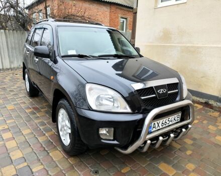 Чорний Чері Тігго, об'ємом двигуна 2 л та пробігом 170 тис. км за 4300 $, фото 14 на Automoto.ua