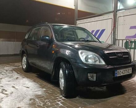 Чорний Чері Тігго, об'ємом двигуна 2 л та пробігом 110 тис. км за 2500 $, фото 1 на Automoto.ua