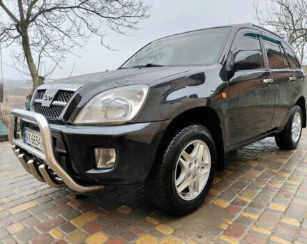 Чорний Чері Тігго, об'ємом двигуна 2 л та пробігом 170 тис. км за 4300 $, фото 1 на Automoto.ua