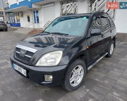 Чорний Чері Тігго, об'ємом двигуна 2 л та пробігом 436 тис. км за 3100 $, фото 4 на Automoto.ua