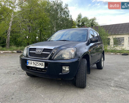 Черный Чери Тигго, объемом двигателя 1.6 л и пробегом 177 тыс. км за 4500 $, фото 1 на Automoto.ua