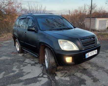 Черный Чери Тигго, объемом двигателя 2.4 л и пробегом 193 тыс. км за 2100 $, фото 6 на Automoto.ua