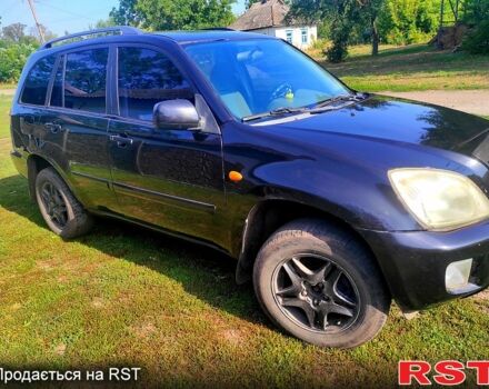 Черный Чери Тигго, объемом двигателя 2.4 л и пробегом 250 тыс. км за 3600 $, фото 3 на Automoto.ua