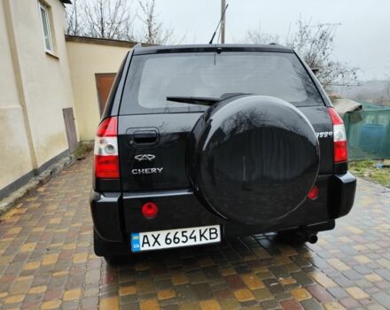 Чорний Чері Тігго, об'ємом двигуна 2 л та пробігом 170 тис. км за 4300 $, фото 4 на Automoto.ua