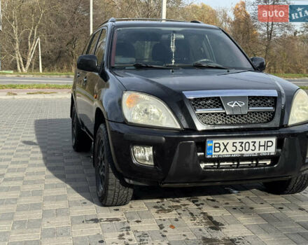 Черный Чери Тигго, объемом двигателя 2.35 л и пробегом 165 тыс. км за 3700 $, фото 2 на Automoto.ua