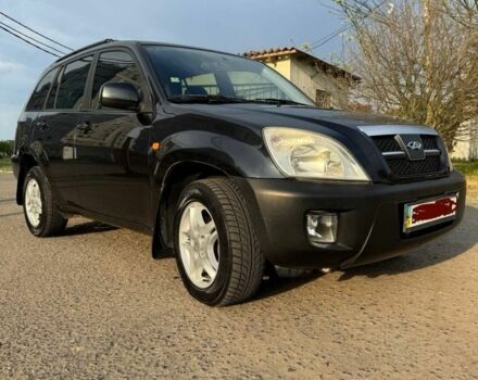 Черный Чери Тигго, объемом двигателя 2 л и пробегом 84 тыс. км за 3999 $, фото 1 на Automoto.ua