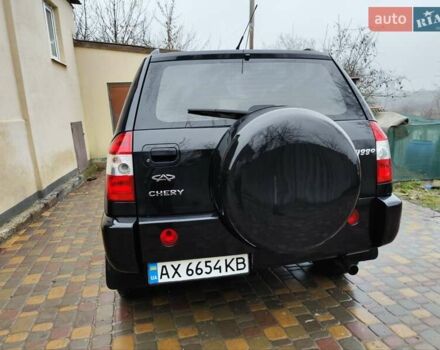 Чорний Чері Тігго, об'ємом двигуна 2 л та пробігом 170 тис. км за 4300 $, фото 13 на Automoto.ua