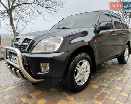 Чорний Чері Тігго, об'ємом двигуна 2 л та пробігом 170 тис. км за 4300 $, фото 2 на Automoto.ua