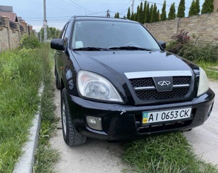 Черный Чери Тигго, объемом двигателя 2.4 л и пробегом 80 тыс. км за 4500 $, фото 3 на Automoto.ua