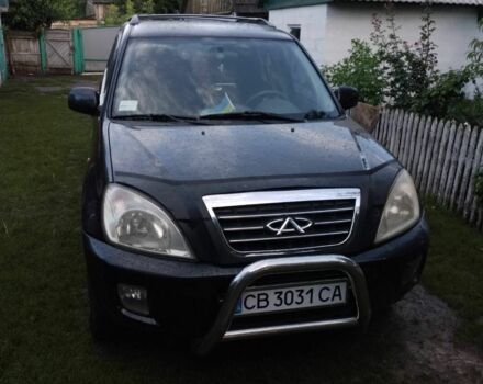 Чорний Чері Тігго, об'ємом двигуна 2.4 л та пробігом 108 тис. км за 4200 $, фото 1 на Automoto.ua