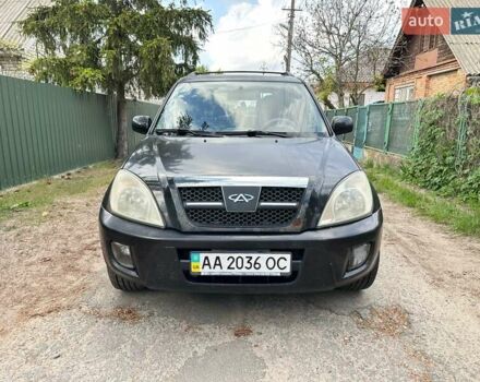 Черный Чери Тигго, объемом двигателя 2.35 л и пробегом 170 тыс. км за 2750 $, фото 1 на Automoto.ua