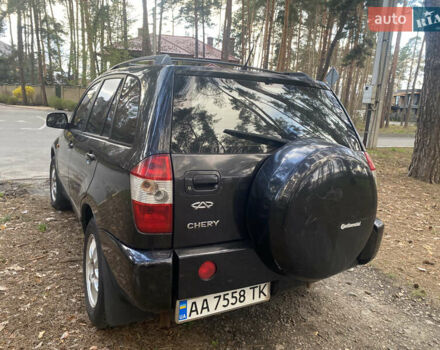 Черный Чери Тигго, объемом двигателя 2.4 л и пробегом 300 тыс. км за 3000 $, фото 7 на Automoto.ua