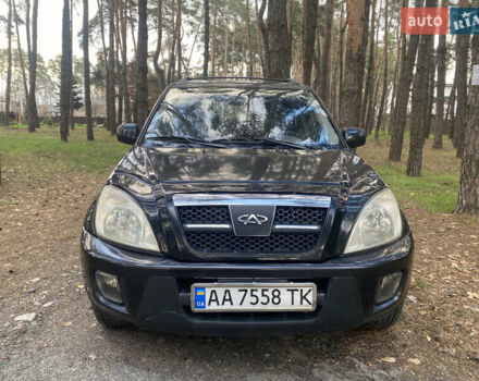 Черный Чери Тигго, объемом двигателя 2.4 л и пробегом 300 тыс. км за 3000 $, фото 12 на Automoto.ua