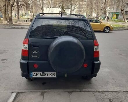 Черный Чери Тигго, объемом двигателя 2 л и пробегом 232 тыс. км за 3000 $, фото 2 на Automoto.ua