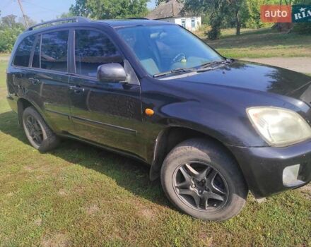 Черный Чери Тигго, объемом двигателя 2.35 л и пробегом 250 тыс. км за 3500 $, фото 6 на Automoto.ua