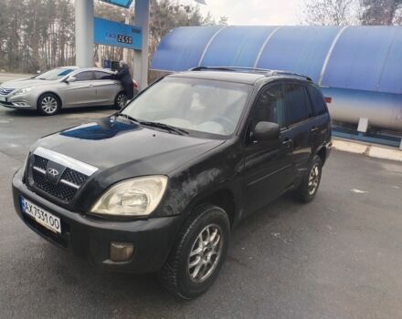 Чорний Чері Тігго, об'ємом двигуна 2.4 л та пробігом 400 тис. км за 2500 $, фото 1 на Automoto.ua