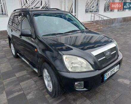 Чорний Чері Тігго, об'ємом двигуна 2 л та пробігом 436 тис. км за 3100 $, фото 6 на Automoto.ua