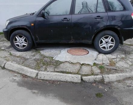 Чорний Чері Тігго, об'ємом двигуна 2 л та пробігом 287 тис. км за 2700 $, фото 1 на Automoto.ua