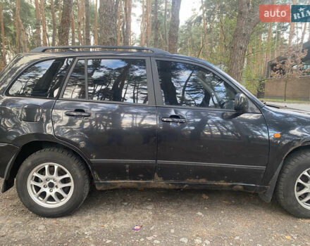 Черный Чери Тигго, объемом двигателя 2.4 л и пробегом 300 тыс. км за 3000 $, фото 10 на Automoto.ua