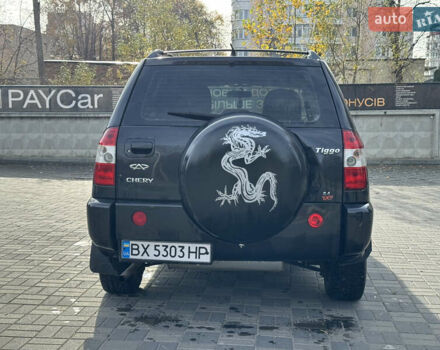Черный Чери Тигго, объемом двигателя 2.35 л и пробегом 165 тыс. км за 3700 $, фото 11 на Automoto.ua