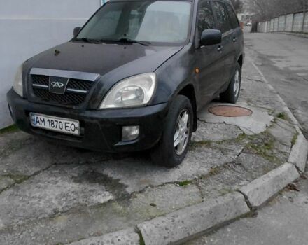 Чорний Чері Тігго, об'ємом двигуна 2 л та пробігом 287 тис. км за 2700 $, фото 3 на Automoto.ua