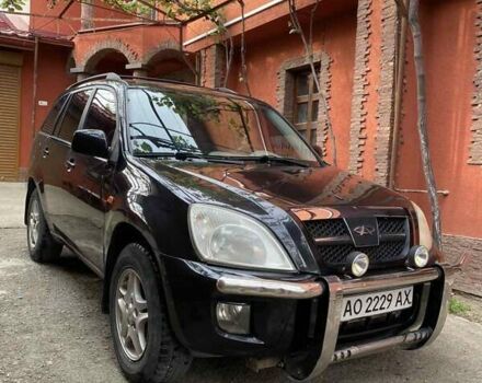 Чорний Чері Тігго, об'ємом двигуна 2 л та пробігом 113 тис. км за 4500 $, фото 3 на Automoto.ua