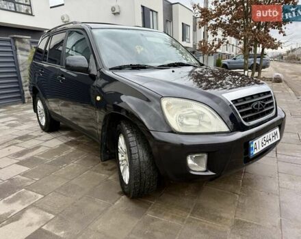 Черный Чери Тигго, объемом двигателя 2.35 л и пробегом 192 тыс. км за 3500 $, фото 6 на Automoto.ua