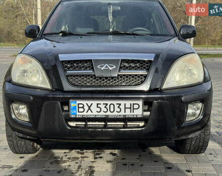 Черный Чери Тигго, объемом двигателя 2.35 л и пробегом 165 тыс. км за 3700 $, фото 3 на Automoto.ua