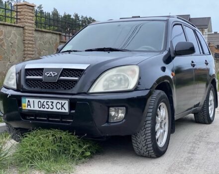 Чорний Чері Тігго, об'ємом двигуна 2.4 л та пробігом 130 тис. км за 3500 $, фото 1 на Automoto.ua