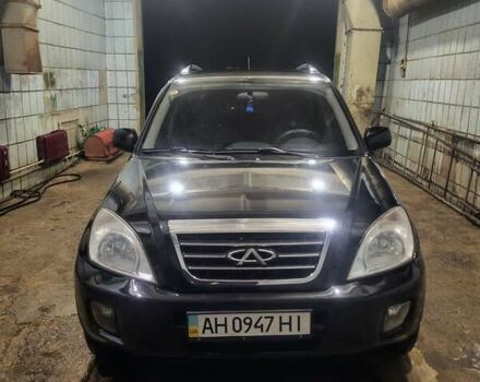 Черный Чери Тигго, объемом двигателя 2 л и пробегом 180 тыс. км за 4500 $, фото 3 на Automoto.ua