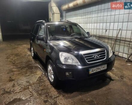 Черный Чери Тигго, объемом двигателя 2 л и пробегом 180 тыс. км за 4500 $, фото 4 на Automoto.ua