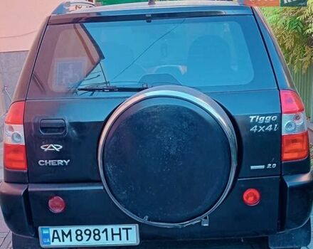Черный Чери Тигго, объемом двигателя 1.97 л и пробегом 241 тыс. км за 3500 $, фото 3 на Automoto.ua