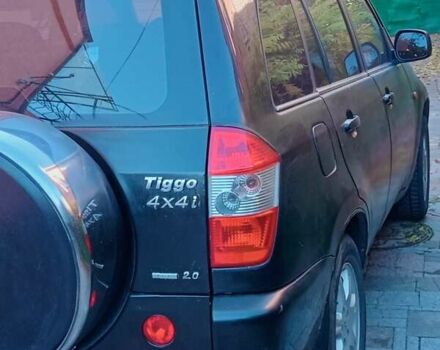 Черный Чери Тигго, объемом двигателя 1.97 л и пробегом 241 тыс. км за 3500 $, фото 4 на Automoto.ua