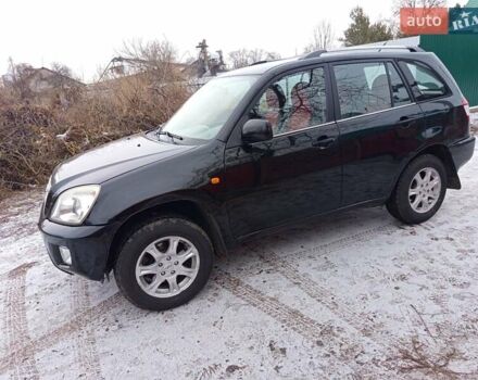 Черный Чери Тигго, объемом двигателя 1.6 л и пробегом 100 тыс. км за 5200 $, фото 4 на Automoto.ua