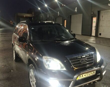 Черный Чери Тигго, объемом двигателя 1.8 л и пробегом 111 тыс. км за 2850 $, фото 2 на Automoto.ua