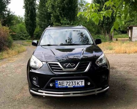 Черный Чери Тигго, объемом двигателя 1.8 л и пробегом 122 тыс. км за 8500 $, фото 1 на Automoto.ua