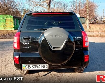 Черный Чери Тигго, объемом двигателя 1.8 л и пробегом 178 тыс. км за 5600 $, фото 3 на Automoto.ua