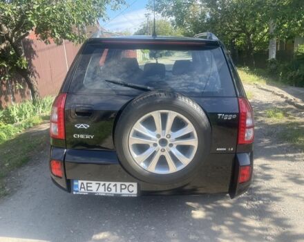 Черный Чери Тигго, объемом двигателя 1.8 л и пробегом 129 тыс. км за 5500 $, фото 3 на Automoto.ua