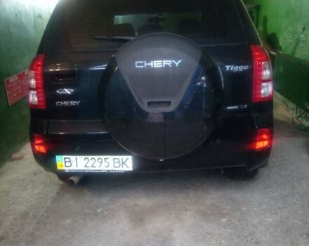 Чорний Чері Тігго, об'ємом двигуна 1.85 л та пробігом 160 тис. км за 5000 $, фото 3 на Automoto.ua