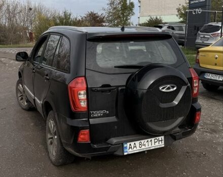 Черный Чери Тигго, объемом двигателя 1.6 л и пробегом 180 тыс. км за 3300 $, фото 2 на Automoto.ua