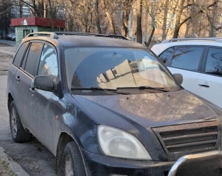 Черный Чери Тигго, объемом двигателя 2 л и пробегом 220 тыс. км за 1100 $, фото 1 на Automoto.ua