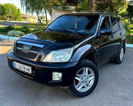 Чорний Чері Тігго, об'ємом двигуна 2 л та пробігом 180 тис. км за 3750 $, фото 1 на Automoto.ua