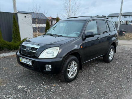 Черный Чери Тигго, объемом двигателя 2 л и пробегом 259 тыс. км за 3350 $, фото 1 на Automoto.ua