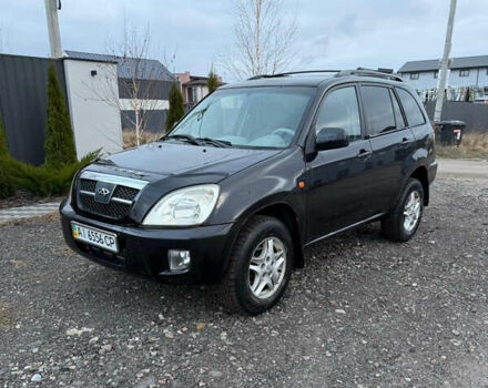 Черный Чери Тигго, объемом двигателя 2 л и пробегом 259 тыс. км за 3350 $, фото 1 на Automoto.ua